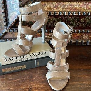 BCBG Leather Strappy Heel 💕